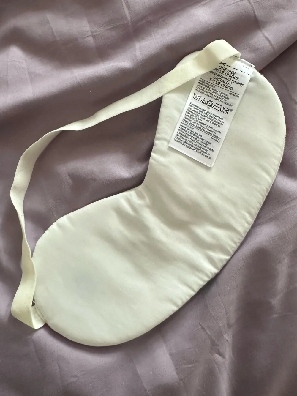 GAP Kids Eye Mask - White with Red, Blue & Green Dots
